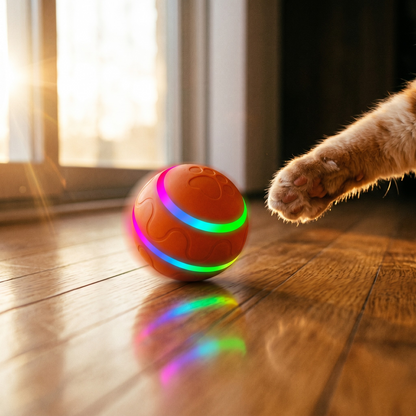 Meowly Interaktívna loptička pre mačky — USB nabíjanie